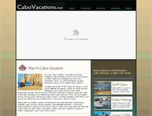 Tablet Screenshot of cabovacations.net